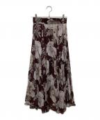 COCODEALココディール）の古着「ロングスカート」｜バーガンディー