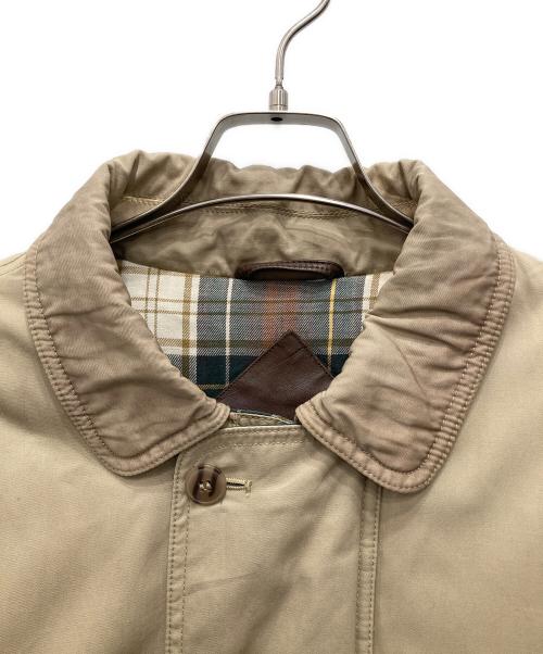 Eddie Bauer（エディーバウアー）Eddie Bauer (エディーバウアー) 90sエルボーパッチダウンジャケット ベージュ サイズ:Lの古着・服飾アイテム
