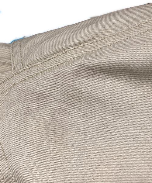Eddie Bauer（エディーバウアー）Eddie Bauer (エディーバウアー) 90sエルボーパッチダウンジャケット ベージュ サイズ:Lの古着・服飾アイテム