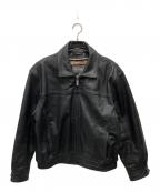 wilsons leatherウィルソンズレザー）の古着「レザージャケット」｜ブラック
