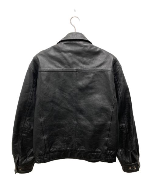 wilsons leather（ウィルソンズレザー）wilsons leather (ウィルソンズレザー) レザージャケット ブラック サイズ:Lの古着・服飾アイテム
