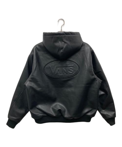 VANS（ヴァンズ）VANS (ヴァンズ) Fake Leather Work Jacket/フェイクレザーワーク　ジャケット ブラック サイズ:Mの古着・服飾アイテム