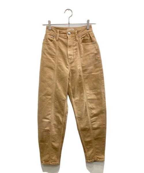 YANUK（ヤヌーク）YANUK (ヤヌーク) BARREL LEGS ブラウン サイズ:23の古着・服飾アイテム