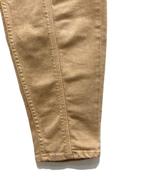 YANUK（ヤヌーク）YANUK (ヤヌーク) BARREL LEGS ブラウン サイズ:23の古着・服飾アイテム