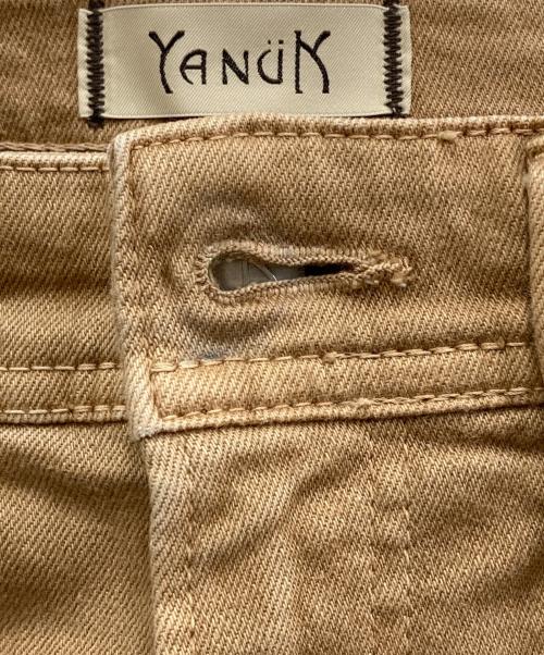 YANUK（ヤヌーク）YANUK (ヤヌーク) BARREL LEGS ブラウン サイズ:23の古着・服飾アイテム