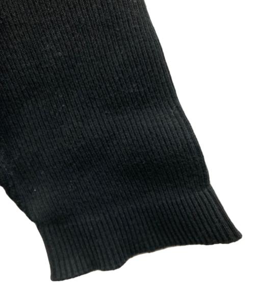 AURALEE（オーラリー）AURALEE (オーラリー) GIZA HIGH GAUGE RIB KNIT POLO ブラック サイズ:1の古着・服飾アイテム