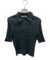 AURALEE（オーラリー）の古着「GIZA HIGH GAUGE RIB KNIT POLO」｜ブラック