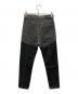 JOHN LAWRENCE SULLIVAN (ジョン ローレンス サリバン) バイカラーデニムパンツ グレー サイズ:M：5000円