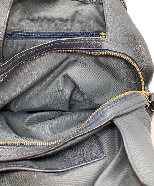 COACH（コーチ）COACH (コーチ) イーディーショルダートートバッグ ネイビーの古着・服飾アイテム