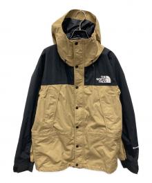 THE NORTH FACE（ザ ノース フェイス）の古着「Mountain Light Jacket/マウンテン　ライト　ジャケット」｜ベージュ×ブラック(ケルプタン)