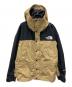THE NORTH FACE（ザ ノース フェイス）の古着「Mountain Light Jacket/マウンテン　ライト　ジャケット」｜ベージュ×ブラック(ケルプタン)