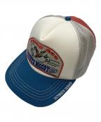 TOYS MCCOY×PEANUTSトイズマッコイ×ピーナッツ）の古着「キャップ」｜ブルー×レッド