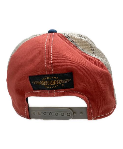 TOYS MCCOY（トイズマッコイ）TOYS McCOY (トイズマッコイ) PEANUTS (ピーナッツ) キャップ ブルー×レッド サイズ:ONE SIZEの古着・服飾アイテム