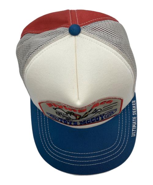 TOYS MCCOY（トイズマッコイ）TOYS McCOY (トイズマッコイ) PEANUTS (ピーナッツ) キャップ ブルー×レッド サイズ:ONE SIZEの古着・服飾アイテム
