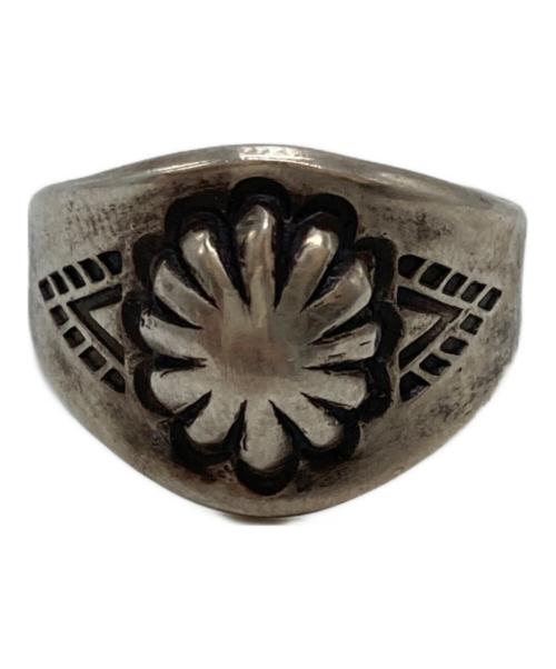 ARIZONA FREEDOM（アリゾナ フリーダム）ARIZONA FREEDOM (アリゾナ フリーダム) 花弁コンチョリング ブラック サイズ:22.5号の古着・服飾アイテム