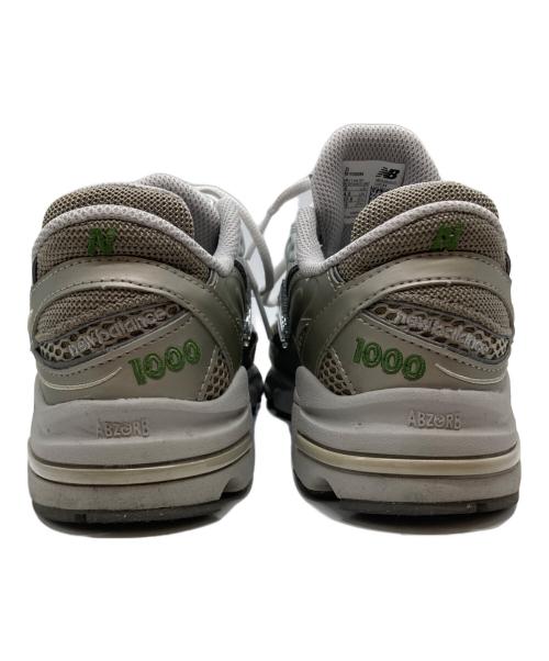 NEW BALANCE（ニューバランス）NEW BALANCE (ニューバランス) M1000N ベージュ×グレー サイズ:23の古着・服飾アイテム