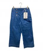 KUMIKYOKUクミキョク）の古着「AQUATICDENIM マリンパンツ」｜ブルー