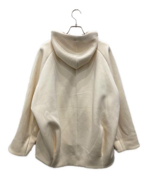 Adam et Rope（アダム エ ロペ）Adam et Rope (アダム エ ロペ) ダンボールフーディーパーカー ベージュ サイズ:Fの古着・服飾アイテム