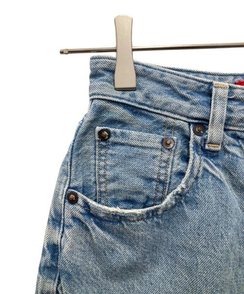 RED CARD（レッドカード）RED CARD (レッドカード) BEAMS (ビームス) 別注 Dakota ワイドデニムパンツ ブルー サイズ:22の古着・服飾アイテム