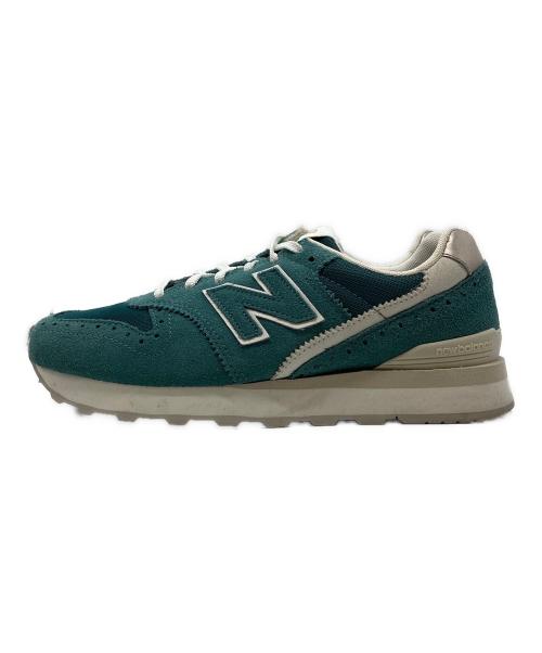 NEW BALANCE（ニューバランス）NEW BALANCE (ニューバランス) ローカットスニーカー グリーン サイズ:24.5の古着・服飾アイテム