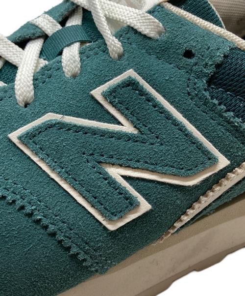 NEW BALANCE（ニューバランス）NEW BALANCE (ニューバランス) ローカットスニーカー グリーン サイズ:24.5の古着・服飾アイテム