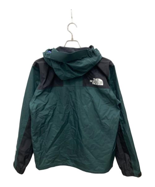 THE NORTH FACE（ザ ノース フェイス）THE NORTH FACE (ザ ノース フェイス) MOUNTAIN RAINTEX JACKET/マウンテンレインテックスジャケット グリーン×ブラック サイズ:Lの古着・服飾アイテム