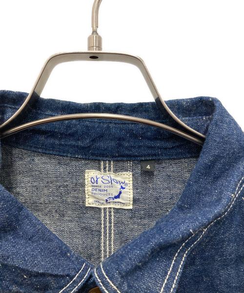 orSlow（オアスロウ）orSlow (オアスロウ) 1950'S デニム カバーオール ブルー サイズ:4の古着・服飾アイテム