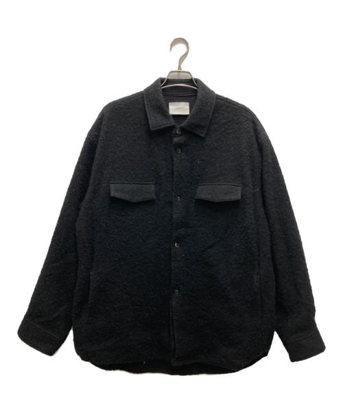 stein（シュタイン）stein (シュタイン) OVERSIZED BLANKET CPO SHIRT JACKET ブラック サイズ:Lの古着・服飾アイテム