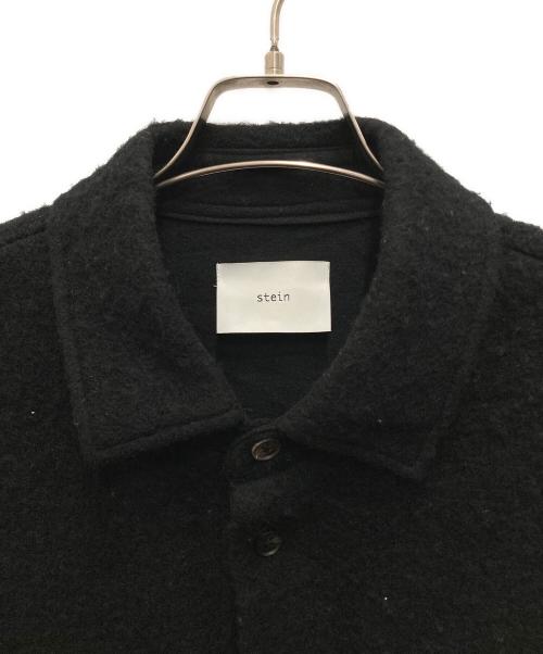 stein（シュタイン）stein (シュタイン) OVERSIZED BLANKET CPO SHIRT JACKET ブラック サイズ:Lの古着・服飾アイテム