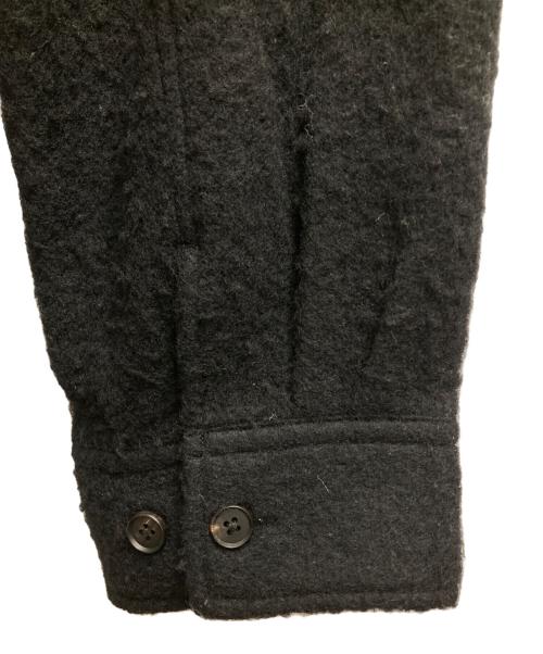 stein（シュタイン）stein (シュタイン) OVERSIZED BLANKET CPO SHIRT JACKET ブラック サイズ:Lの古着・服飾アイテム