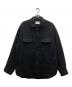 stein（シュタイン）の古着「OVERSIZED BLANKET CPO SHIRT JACKET」｜ブラック