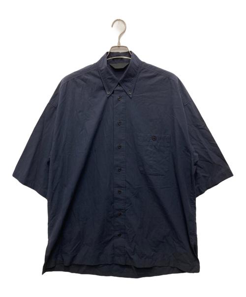 Essay（エッセイ）Essay (エッセイ) BD BIG S/S SHIRT ネイビー サイズ:Lの古着・服飾アイテム
