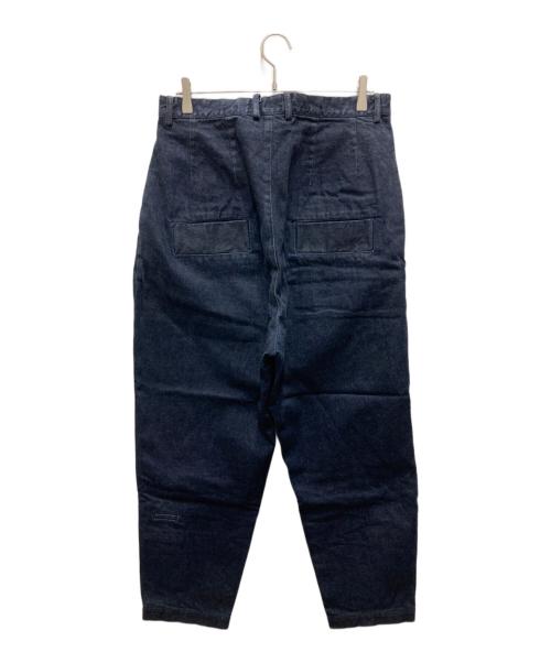 Dulcamara（ドゥルカマラ）Dulcamara (ドゥルカマラ) デニムオーバータックパンツ ブルー サイズ:2の古着・服飾アイテム