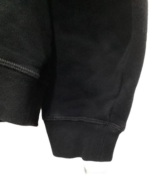 DSQUARED2（ディースクエアード）DSQUARED2 (ディースクエアード) PEARKY LAKE RELAX FIT HOODIE SWEATSHIRT ブラック サイズ:Sの古着・服飾アイテム