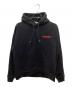 DSQUARED2（ディースクエアード）の古着「PEARKY LAKE RELAX FIT HOODIE SWEATSHIRT」｜ブラック