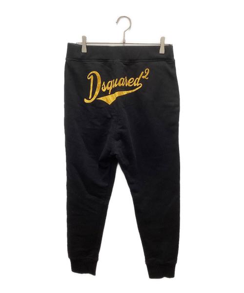 DSQUARED2（ディースクエアード）DSQUARED2 (ディースクエアード) Relax Dean Fit Sweatpants ブラック サイズ:Sの古着・服飾アイテム