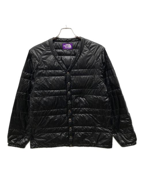 THE NORTHFACE PURPLELABEL（ザ・ノースフェイス パープルレーベル）THE NORTHFACE PURPLELABEL (ザ・ノースフェイス パープルレーベル) 65/35 Down Cardigan/ ダウン カーディガン ブラック サイズ:Lの古着・服飾アイテム