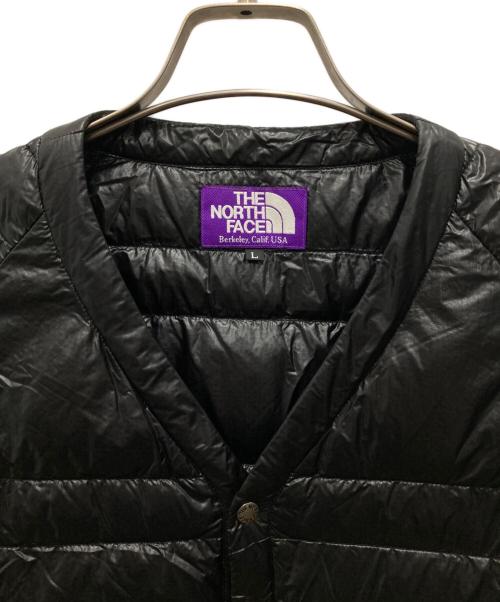THE NORTHFACE PURPLELABEL（ザ・ノースフェイス パープルレーベル）THE NORTHFACE PURPLELABEL (ザ・ノースフェイス パープルレーベル) 65/35 Down Cardigan/ ダウン カーディガン ブラック サイズ:Lの古着・服飾アイテム