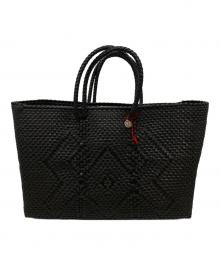 OJO DE MEX（オホデメックス）の古着「カゴトートバッグ」｜ブラック