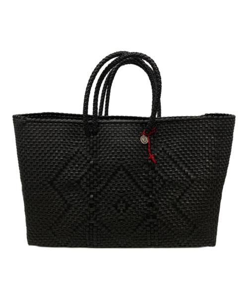 OJO DE MEX（オホデメックス）OJO DE MEX (オホデメックス) カゴトートバッグ ブラックの古着・服飾アイテム