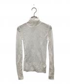 BALLSEYボールジィ）の古着「ドライリブ タートルネックプルオーバー」｜ホワイト