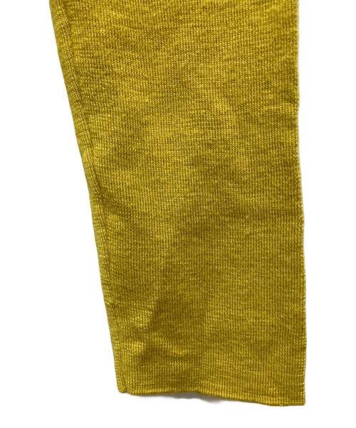 TOMORROW LAND（トゥモローランド）TOMORROW LAND (トゥモローランド) カシミヤシルク混タートルニット イエロー サイズ:Sの古着・服飾アイテム