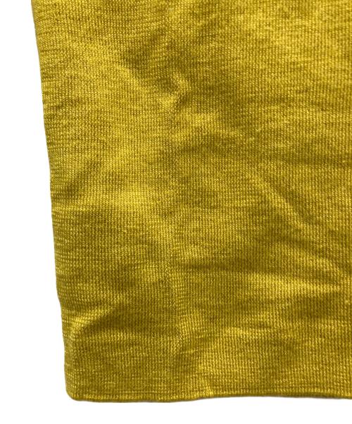 TOMORROW LAND（トゥモローランド）TOMORROW LAND (トゥモローランド) カシミヤシルク混タートルニット イエロー サイズ:Sの古着・服飾アイテム