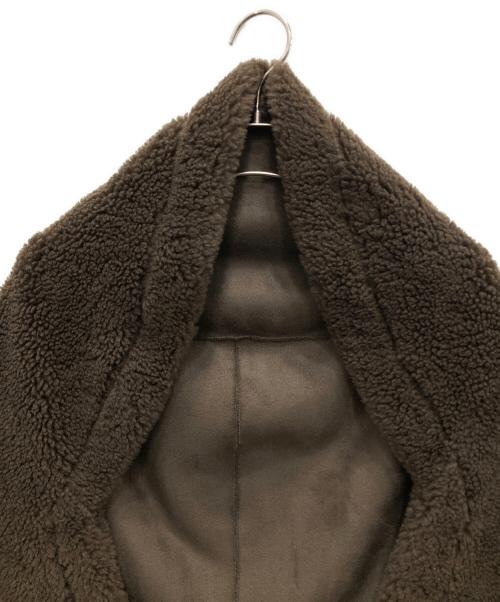 QTUME（クチューム）QTUME (クチューム) Musee別注リバーシブルケープ ブラウン サイズ:00の古着・服飾アイテム