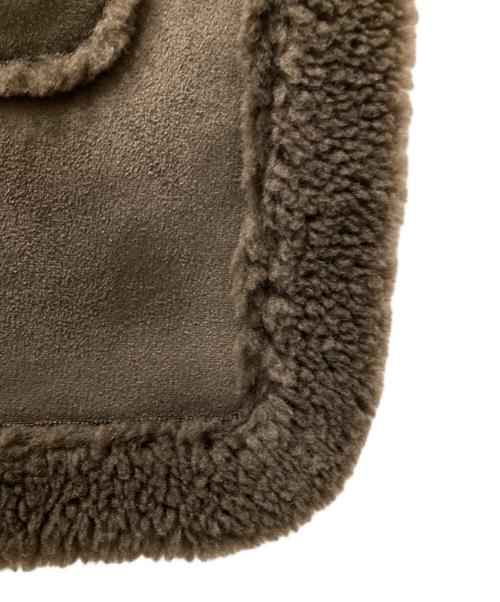 QTUME（クチューム）QTUME (クチューム) Musee別注リバーシブルケープ ブラウン サイズ:00の古着・服飾アイテム