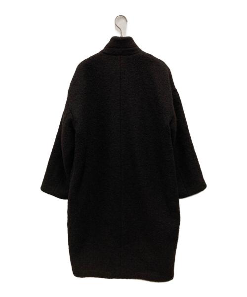 AP STUDIO（エーピーストゥディオ）AP STUDIO (エーピーストゥディオ) ネップスタンドカラーコート ブラウン サイズ:表記無し(実寸ご確認ください）の古着・服飾アイテム