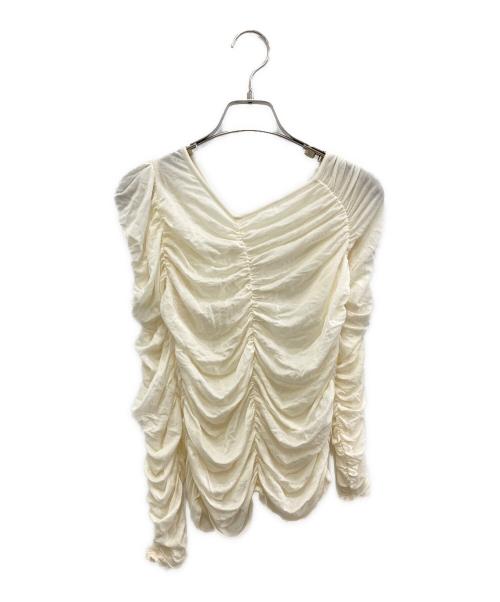 HYEON（ヘヨン）HYEON (ヘヨン) ブラウス アイボリー サイズ:Fの古着・服飾アイテム