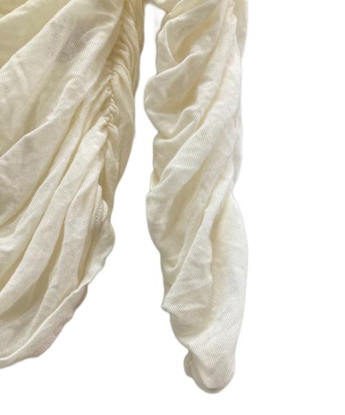 HYEON（ヘヨン）HYEON (ヘヨン) ブラウス アイボリー サイズ:Fの古着・服飾アイテム