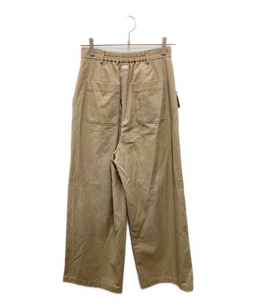 St.cecilia（セントセシリア）St.cecilia (セントセシリア) パンツ ベージュ サイズ:38の古着・服飾アイテム