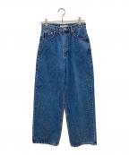 na.eナエ）の古着「Wide Loose jeans」｜インディゴ